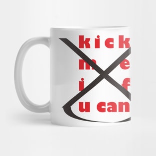 catch me if u can parody Mug